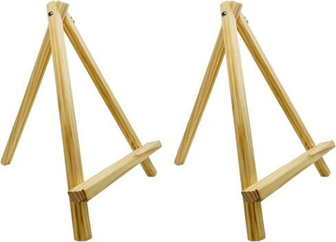 1 Pcs 11.8 Inch Mini Wood Easel, Tabletop Easel Stand for Painting, Canvases, Art, and Crafts in Saudi Arabia