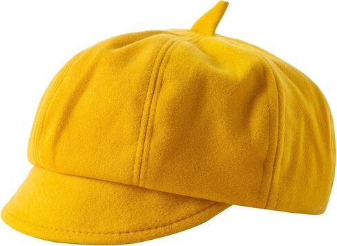 Jastore Kids Boys Girls Newsboy Caps Wool Flat Beret Cabbie Hat for Toddler in Kuwait