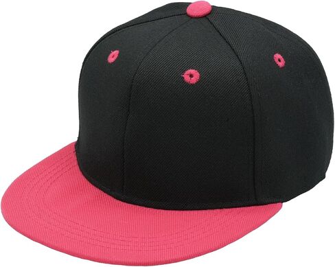 The Cool Kid - قبعة Snapback عصرية مميزة ذات لونين للأطفال الصغار | منقار مسطح in Saudi Arabia