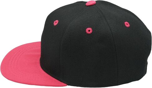 The Cool Kid - قبعة Snapback عصرية مميزة ذات لونين للأطفال الصغار | منقار مسطح in Saudi Arabia