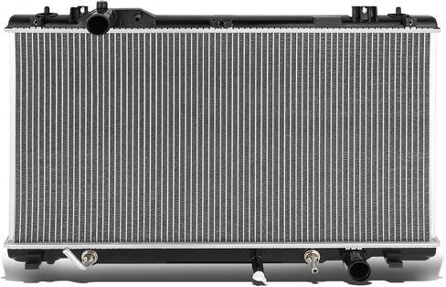 DNA Motoring OEM-RA-2222 OE Style Direct Fit Aluminium Core Radiator متوافق مع 98-05 Lexus GS300 / 98-00 GS400، 29-13/16 بوصة عرض × 15-3/4 بوصة ارتفاع × 5/8 بوصة عمق، 1-5 مدخل /16 بوصة، مخرج 1-1/2 بوصة in Saudi Arabia