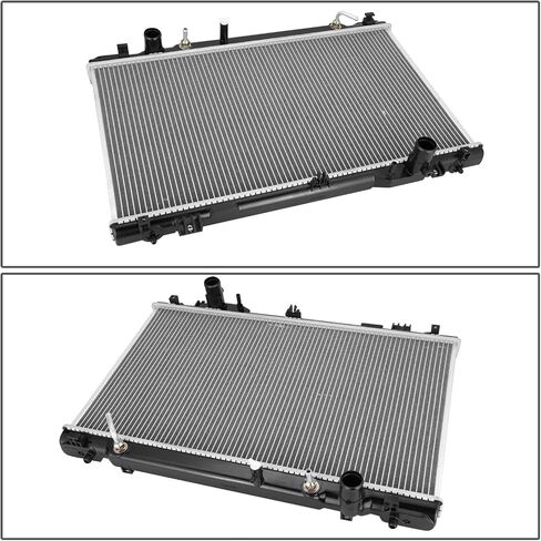 DNA Motoring OEM-RA-2222 OE Style Direct Fit Aluminium Core Radiator متوافق مع 98-05 Lexus GS300 / 98-00 GS400، 29-13/16 بوصة عرض × 15-3/4 بوصة ارتفاع × 5/8 بوصة عمق، 1-5 مدخل /16 بوصة، مخرج 1-1/2 بوصة in Saudi Arabia