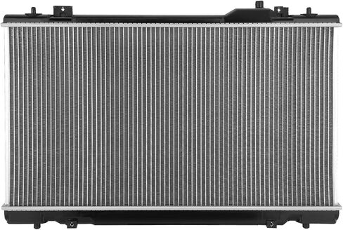 DNA Motoring OEM-RA-2222 OE Style Direct Fit Aluminium Core Radiator متوافق مع 98-05 Lexus GS300 / 98-00 GS400، 29-13/16 بوصة عرض × 15-3/4 بوصة ارتفاع × 5/8 بوصة عمق، 1-5 مدخل /16 بوصة، مخرج 1-1/2 بوصة in Saudi Arabia