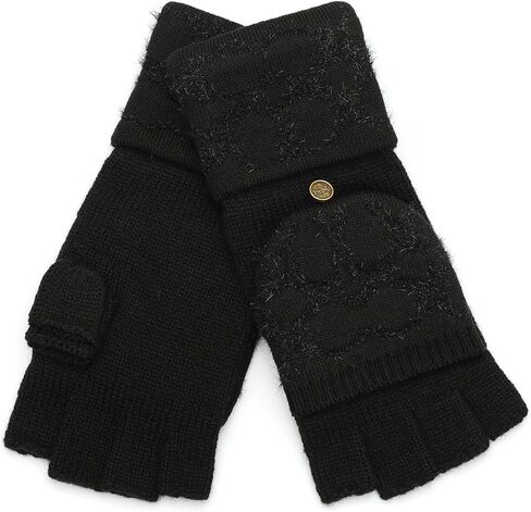 Coach womens Signature C Metallic Knit Pop Top Glove in Saudi Arabia