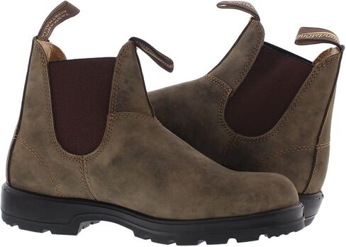 حذاء بلوندستون للجنسين مبطن من الجوانب مقاس 6.5، اللون: بني ريفي/بني ريفي in Kuwait