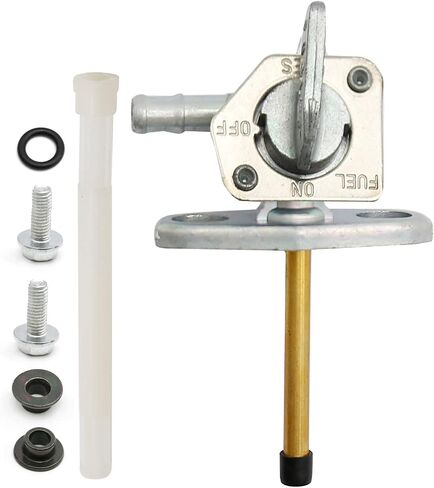 Fuel Valve Petcock for Honda XR50R XR70R XR80R XR100R CRF50 CRF50F CRF70F CRF80F CRF100F, Replace 16960-GEL-701/16950-GCF-671 in Saudi Arabia
