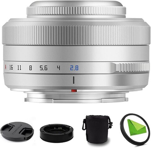 TTArtisan AF 27mm F2.8 f/2.8 XF-Mount Auto Focus STM Lens for Fujifilm Fuji X-Mount Cameras X-T10 X-T2 X-T20 X-T30 X-T3 X-T4 X-T5 X-T100 X-T200 X-T30 X-PR01 X-PR02 X-PR03 X-E4 -Black in Saudi Arabia