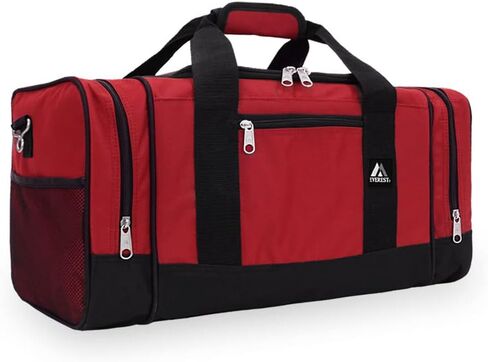 Everest Luggage Sporty Gear Bag, Red/Black, Red/Black, One Size in Saudi Arabia