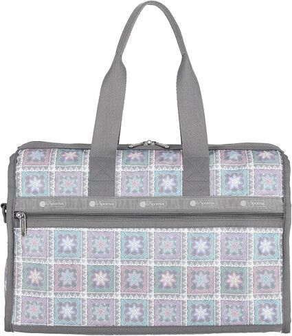 LeSportsac Deluxe Medium Weekender Bag (Pastel Geometric Lace) in Saudi Arabia