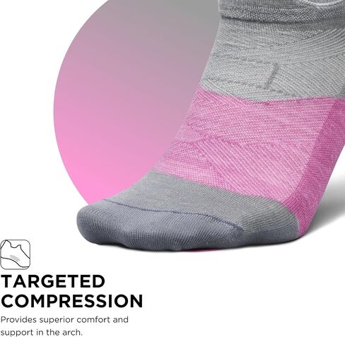 Feetures Women's Merino 10 Max Cushion No Show Tab in Saudi Arabia