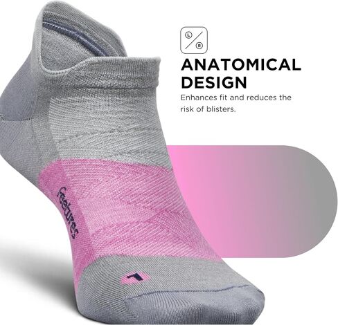 Feetures Women's Merino 10 Max Cushion No Show Tab in Saudi Arabia