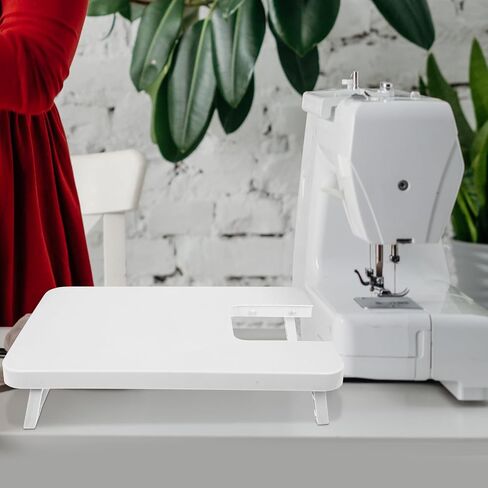 Brother Sewing Machine Sewing Machine Extension Board Sewing Machine Craft Table Sewing Table Office Desk Expansion Board for Sewing Machine White Electric Table Desktop in Saudi Arabia
