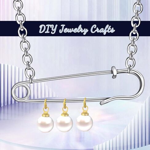 cobee 20 Pcs Large Safety Pins for Clothes, 2 Inch Heavy Duty Safety Pins for Thick Fabric, Metal Safety Pins for Crocheting Clothing Tag DIY Craft (Silver) in Kuwait