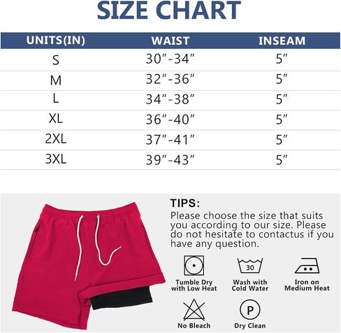 Scotamalone Mens Swim Trunks 2 in 1 Swimming Shorts Swimwear Bathing Suits Beach Resort Quick Dry with Zipper Pockets in Saudi Arabia
