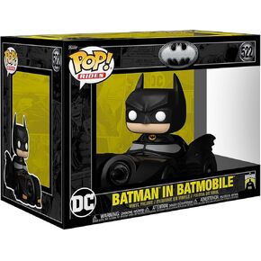 Funko Pop! Rides DLX: Batman's 85th Anniversary - Batman in Batmobile
