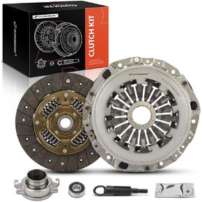 A-Premium Transmission Clutch Kit Compatible with Subaru Forester 2004-2005, Impreza 2002-2005, Baja 2004-2005 & Saab 9-2X 2005, 2.0L 2.5L, Replace# 30502AA051, 3100AA870