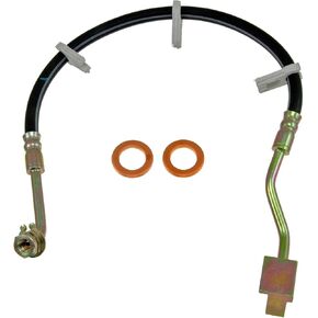 Dorman H380319 Front Passenger Side Brake Hydraulic Hose Compatible with Select Ford Models