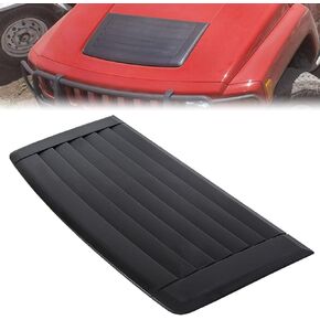 KUAFU Louver Hood Air Vent Grille Compatible with 2006-2010 Hummer H3 Replace for Part Number GM 20880500 15231746 15836982 15298497