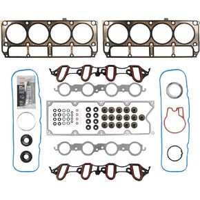 SIZZER MLS Engine Cylinder Head Gasket Kit for 02-11 Sierra Silverado 1500/Suburban 1500/Tahoe/Yukon,02-06 Avalanche 1500 Engine Gasket Kit HS26191PT