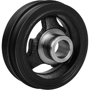 OCPTY Harmonic Balancer Crankshaft Belt Drive Pulley Fit For 2007-2018 for Ford Edge 2011-2018 for Ford Explorer 2009-2019 for Ford Flex 2010-2012 for Ford Fusion