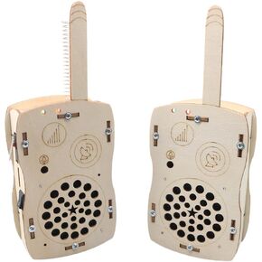 STEM Toys for Boys Girls Age 5-7 8-13 Science Kits for Kids Age 8-10 8-12 12-14 Kids Walkie Talkies Christmas Birthday Gifts for 6 7 8 9 10 11 12 13 14 15 Years Old Girls Boys Teens DIY Building Kit