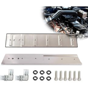 1PC Billet Aluminum Tappet Cover Compatible with Cummins Diesel 5.9L 12V 24V 1989-2002 VE44 P7100 Pumps HTRACING
