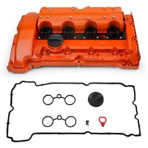 MITZONE N14 Upgraded Aluminum Valve Cover Kit Compatible for 2007-2012 Gen2. Mini Cooper S/JCW R55 R56 R57 R58 R59 1.6L Turbo Replace # 11127646555