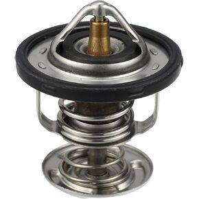 uxcell Water Outlet Thermostat Engine Coolant Thermostat Housing Assembly for Chevrolet Silverado 1500 2003-2006 No.12600171