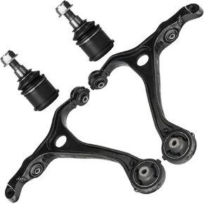 Front Lower Left Right Control Arms Ball Joints Kit Replacement for Acura TL 2004 2005 2006 2007 2008 (4pc)