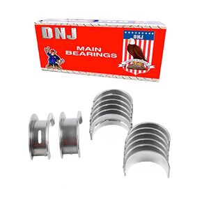 DNJ MB4107 Main Bearings for 1968-1996 / Ford/Bronco, Country Sedan, Custom, Custom 500, E-100, E-150, E-200, E-250, E-300, F-100, F-150, F-250, F-350, Galaxie 500