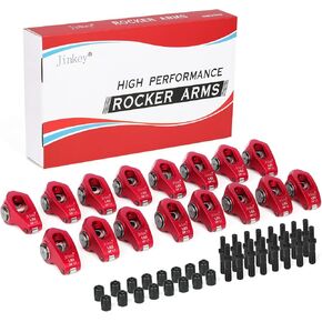 Upgraded High Performance 2024-T6 Aluminum Pedestal Rocker Arms Set with Hardware For GM L92, LS3 Gen III 1.7 Ratio 8mm Studs (Part # 11364221)