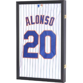 25" H X 16" Small Boy's Size Sport Jersey Display Case Shadow Box Cabinet Shirt Frame