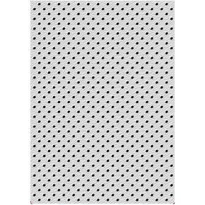 Plastic Embossing Folder (5'' x 7'' | Little Dots) Paper Crafts Plastic Textured Impressions for Card Making Scrapbooking