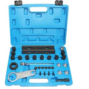 DPTOOL EA839 Camshaft Timing Tool Kit Compatible with Audi VW Cam Locking Replacement for Porsche 2.9 3.0 TFSi T40331 with Mounting Removal Socket T40382 Camshaft Adjuster Counter Holder T90002