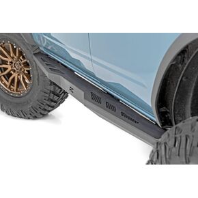 Rough Country Rock Sliders for 2021-2022 Ford Bronco | 4-Door - 90803