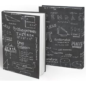 Custom STEM Jumbo-Sized Stretchable Book Cover (Pack of 1, Math)