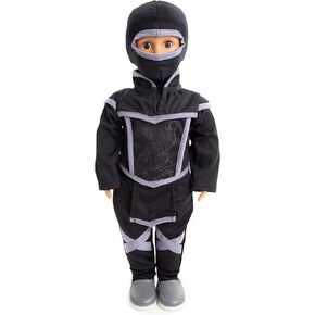 Little Adventures Boys Doll Clothes Costume Outfits - Clothing Fits 16-20 inch Dolls and Plush Stuffed Animals for Pretend Play (Doll Not Included) (Vet)