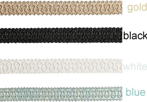 BEL AVENIR Gimp Braid Trim 1 cm/0.39 inch Diameter, 10 Yard Handmade Fabric Basic Trim, Polyester Upholstery Trim for Sewing DIY Costume Curtain Slipcover Home Decorative (5#Camel) in Saudi Arabia