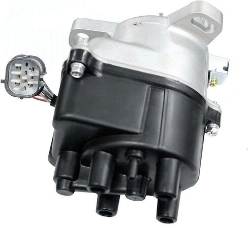 Ignition Distributor 9 Pins Replacement for 1997 1998 Honda CR-V CRV B20B4 2.0L Non Vtec Black Cap and Rotor kit #TD-97U, 30100-P3F-A02 Vahaha in Saudi Arabia