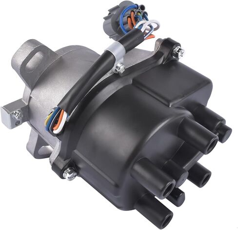 Ignition Distributor 9 Pins Replacement for 1997 1998 Honda CR-V CRV B20B4 2.0L Non Vtec Black Cap and Rotor kit #TD-97U, 30100-P3F-A02 Vahaha in Saudi Arabia