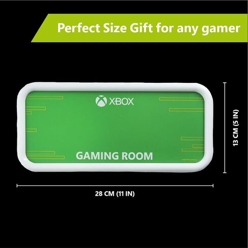 Paladone Xbox Light Up Gaming Room Sign, Customizable with Stickers, LED Hanging Decor for Wall or Door, Licensed Gift for Xbox Gamers in Saudi Arabia