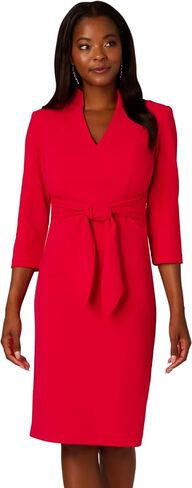 Adrianna Papell Women's Front Tie Short Dress in Saudi Arabia