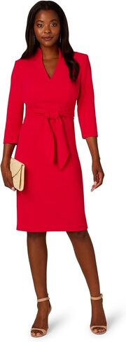Adrianna Papell Women's Front Tie Short Dress in Saudi Arabia