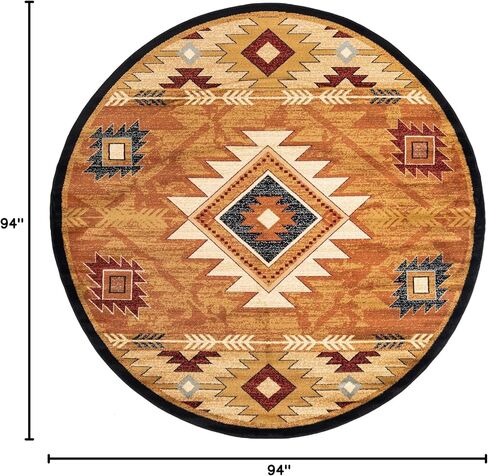 Rugs.com Pioneer Collection Rug – 2' x 3' Brick Medium-Pile Rug Perfect for Living Rooms, Large Dining Rooms, Open Floorplans in Kuwait