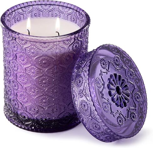 Scented Candles,Clean Cotton Scented Candles for Home Scented, Luxury Candles Gifts Jar Fall Candles with up to 50 Hours Long Lasting, Fall Fragrance, 15.87 oz in Saudi Arabia