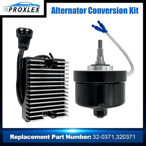 طقم تحويل مولد كهربائي 17 أمبير 12 فولت متوافق مع Harley Davidson G 1936-1973، XL 1958-1982، FL 1941-1969 in Kuwait
