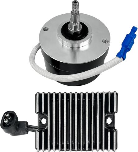 طقم تحويل مولد كهربائي 17 أمبير 12 فولت متوافق مع Harley Davidson G 1936-1973، XL 1958-1982، FL 1941-1969 in Kuwait