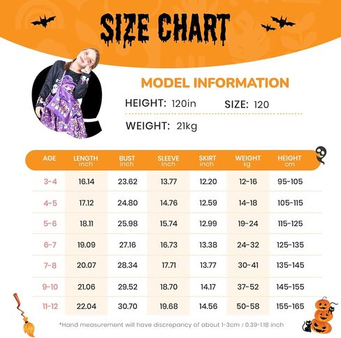 LQSZ Halloween Girls Skirt Sets Dress Cat Pumpkin Tops Long Sleeves Tutu Skirts with Bag Outfits for 2-12Y Toddler Party Wear in Saudi Arabia