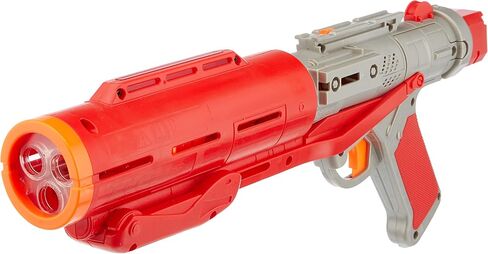Nerf Star Wars Imperial Death Trooper Deluxe Dart Blaster، الماندالوريان، أصوات الناسف، تأثيرات ضوئية، 3 أسهم Nerf تتوهج في الظلام in Saudi Arabia