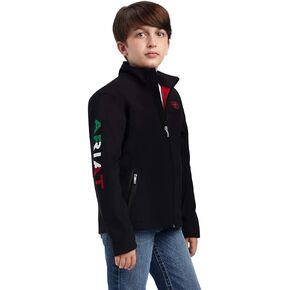 Ariat Unisex Kids' New Team Softshell Brand Jacket